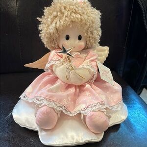 Cuddle Kidz Musical Angel Plays “When You Wish Upon A Star” Cloud Pillow
